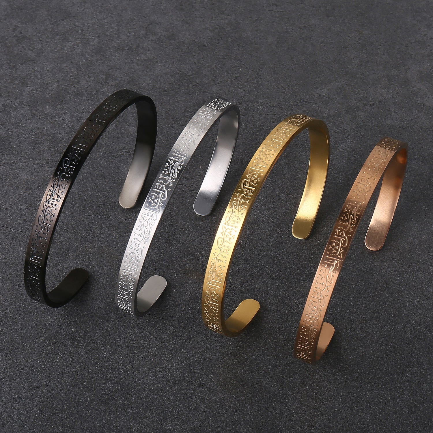 Brățară Arăbească cu gravură “Legacy of Morocco“