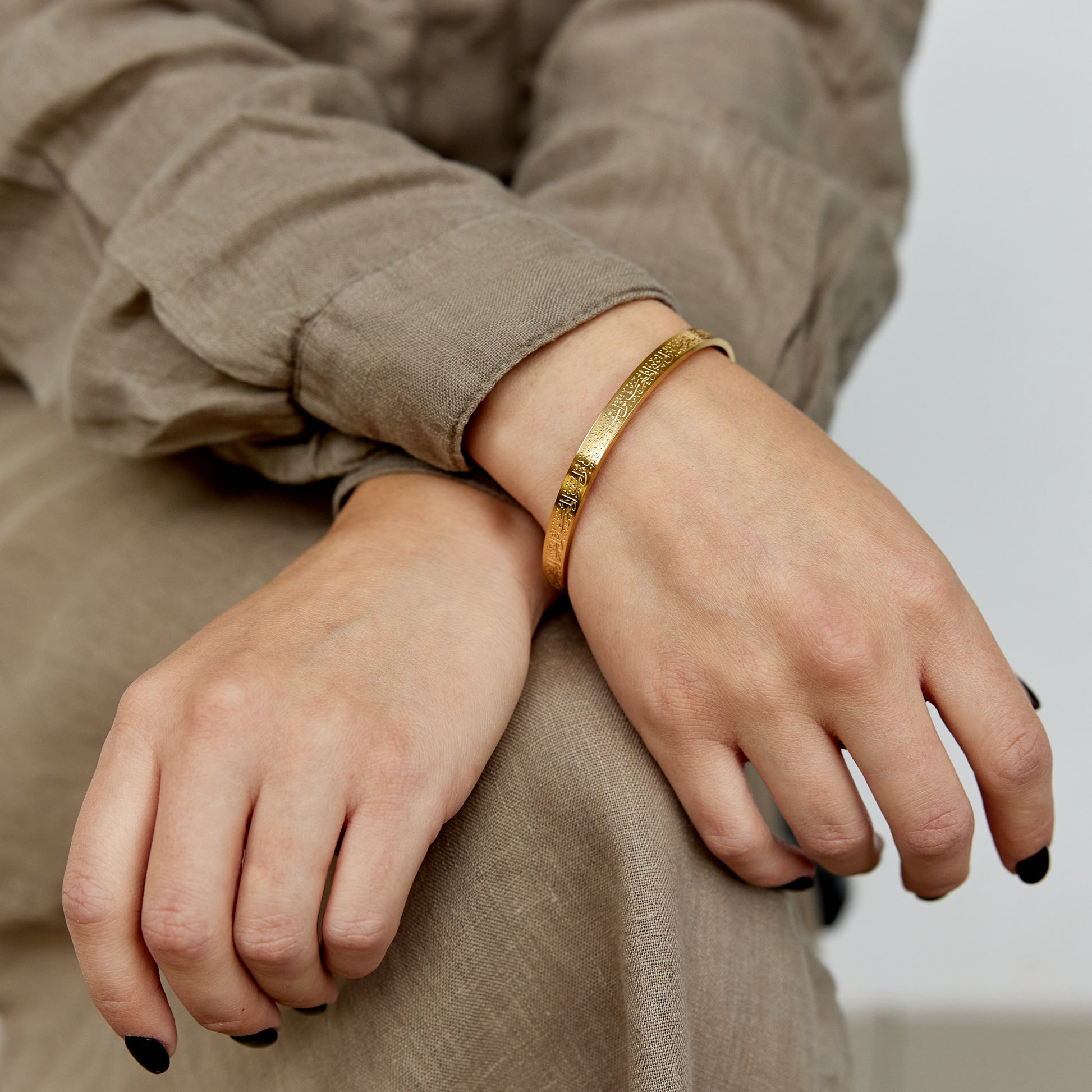 Brățară Arăbească cu gravură “Legacy of Morocco“